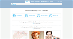 Desktop Screenshot of bluespa.ro